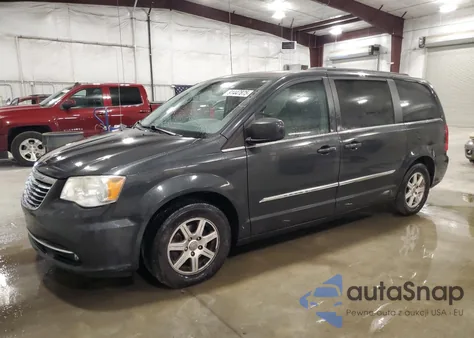 2012 Chrysler Town & Country Touring из США, поврежденный, VIN 2C4RC1BGXCR325845